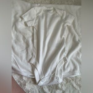 Carter's Classic White Infant Bodysuit